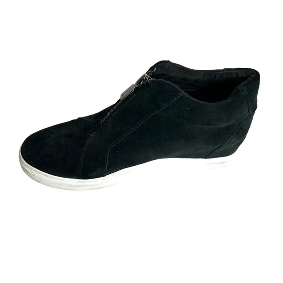 BLONDO Glenda Suede Platform Sneaker Bootie Sz 9 Black Waterproof - Picture 8 of 15